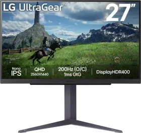 LG Ultragear 27GS85Q 27 inch Quad HD Gaming Monitor