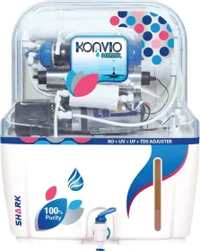 Konvio Neer Shark 15 L Water Purifier (RO + UV + UF + TDS Adjuster)