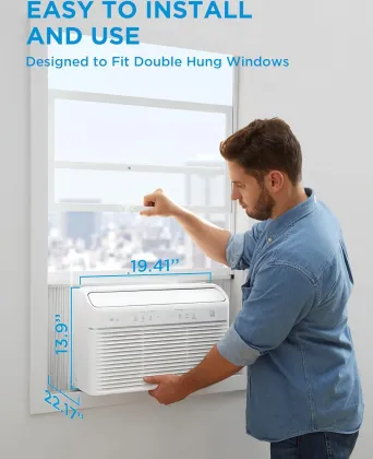 Midea MAW08HV1CWT 8000 BTU 115V Window AC