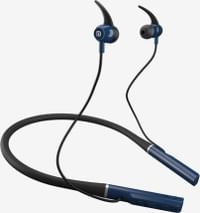 Portronics Harmonics 300 POR-1182 Wireless Bluetooth Neckband with Microphone (Blue)