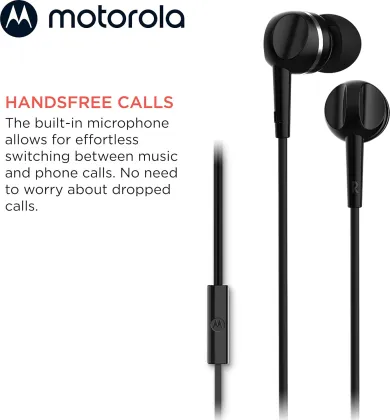 Motorola Earbuds 105 Wired Earphones