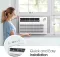 LG LW1424RD 14000 BTU 115V Window AC