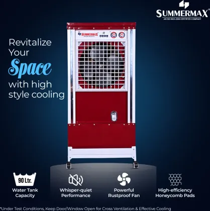 Summermax Glass 90 L Desert Air Cooler