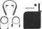 Sony WI-1000X Bluetooth Headset with Mic