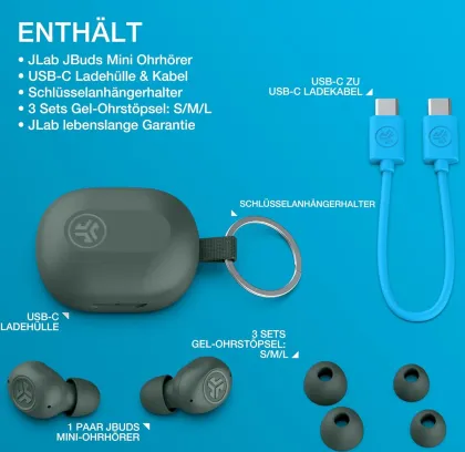 JLab JBuds Mini True Wireless Earbuds