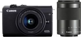Canon EOS M200 Mirrorless Camera with 15-45 and 55-200 mm Lens