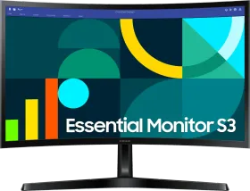 Samsung Essential S3 S36GD LS24D368GANXZA 24 inch Full HD Curved Monitor