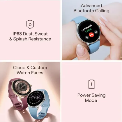 boAt Chrome Iris Smartwatch