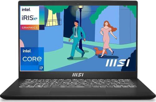 MSI Modern 14 C12MO-1202IN Laptop (12th Gen Core i7/ 16GB/ 512GB SSD/ Win11 Home)