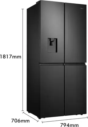 Hisense RQ507N4SBVW 507L French Door Refrigerator