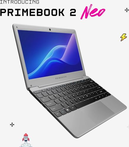 Primebook 2 Neo, 2025 Laptop (MediaTek Helio G99/ 6GB/ 128GB UFS 2.2/ PrimeOS 3.0