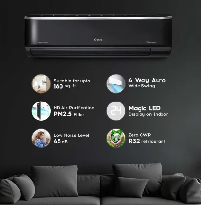 Cruise CWCVBL-VP3F183BL 1.5 Ton 3 Star 2025 Inverter Split AC