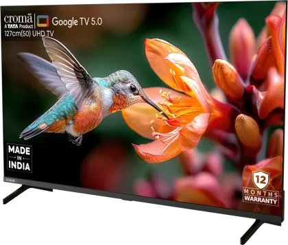 Croma CREL050UGL024650 50 inch Ultra HD 4K Smart LED TV
