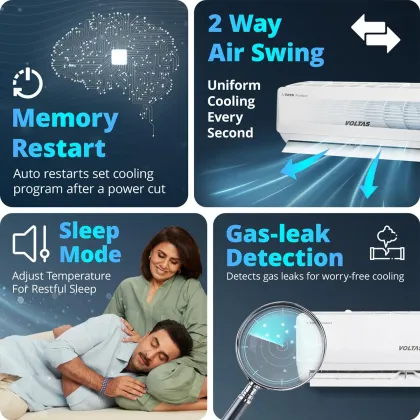 Voltas 243INV CAM 2 Ton 3 Star 2026 Inverter Split AC