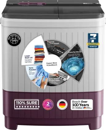 Bosch WJP854V0IN 8.5 Kg Semi Automatic Washing Machine