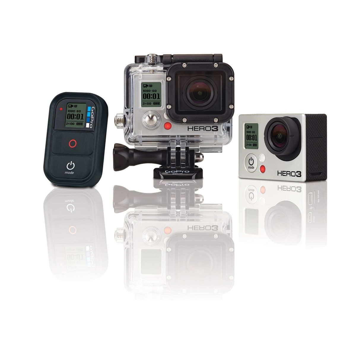 dipos I 6X Protection ecrán Compatible avec GoPro Hero 3 Action Kamera Films de Protection décran Transparent 
