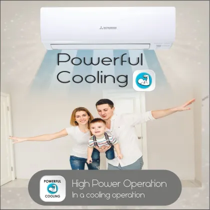 MITSUBISHI SRK18YXP-W6 1.5 Ton 3 Star 2025 Inverter Split AC
