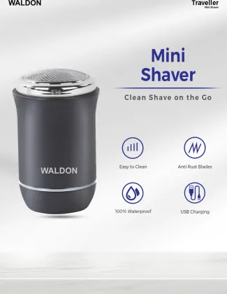 Waldon Traveller Mini Shaver