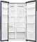 Haier HES-690IM-P 596 L 2 Star Side by Side Refrigerator