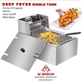 AL-Mascan ALM-DF06 6L Electric Deep Fryer