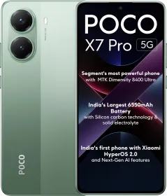 Poco X7 Pro 5G vs Realme X50 Pro 5G (8GB RAM + 128GB) | Smartprix