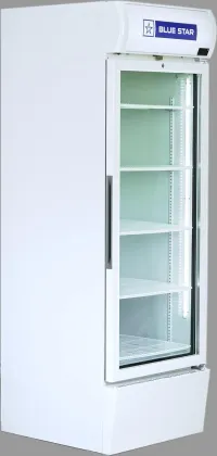 Blue Star TC450VG 400 L Single Glass Door Visi Cooler