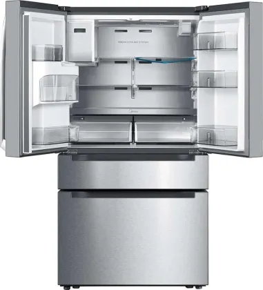 Midea MRQ22D7AST 22 Cu Ft French Door Refrigerator