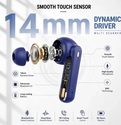Ubon BT-145 True Wireless Earbuds