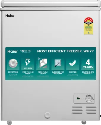 Haier HFC-145SM5 101 L Single Door Deep Freezer