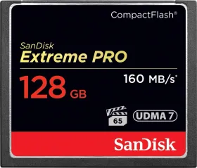 SanDisk Extreme Pro 128GB Compact Flash Memory Card