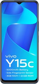 Vivo U20 vs Vivo Y15C (3GB RAM + 64GB)