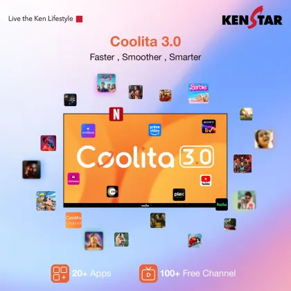 Kenstar 32HDCQKAWCQ 32 inch HD Ready Smart QLED TV