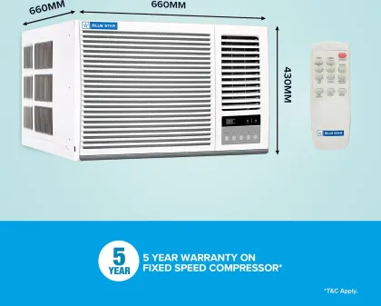 Blue Star WFE318P 1.5 Ton 3 Star 2025 Window AC