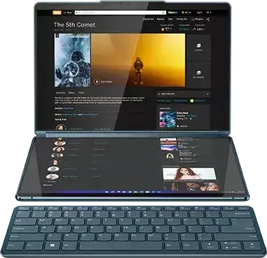 Lenovo Yoga Book 9i 2023 82YQ001DIN Laptop (13th Gen Core i7/ 16GB/ 1TB SSD/ Win11)