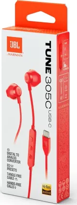 JBL Tune 305C Type-C Wired Earphones