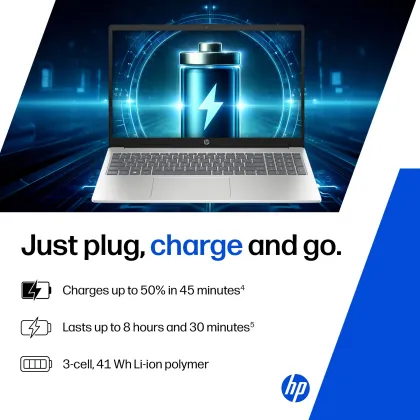 HP 15-fc0761AU Laptop (AMD Ryzen 7 7730U/ 16GB/ 512GB SSD/ Win11 Home)