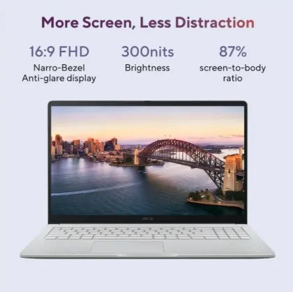 Asus Chromebook CX1505CTA-S70293 Laptop (Intel Celeron N50/ 8GB/ 128GB EMMC/ Chrome OS)