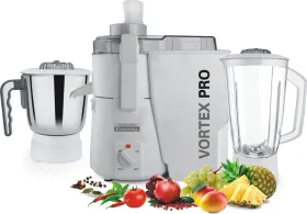 Padmini Essentia ‎JMG Vortex Pro 900W Juicer Mixer Grinder (2 Jars)