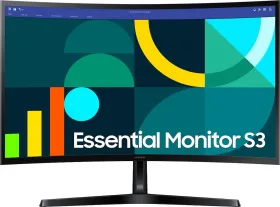 Samsung Essential S3 LS27D368GAW 27 inch Full HD Curved Monitor