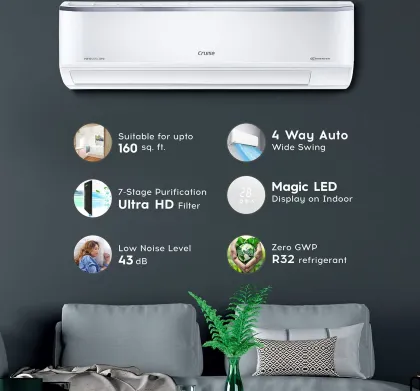Cruise CWCVBJ-VP3F184 1.5 Ton 4 Star 2023 Inverter Split AC
