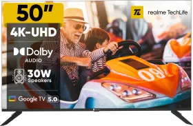 Realme TechLife 50UHDGDRDDVB 50 inch Ultra HD 4K Smart LED TV