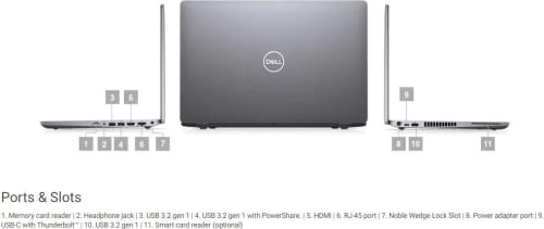 Dell Precision 3550 Laptop (10th gen Core i7/ 8GB/ 512GB SSD/ Win 10 Pro/ 2GB Graph)