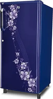 VG VGW203PTOB 190L 3 Star Single Door Refrigerator