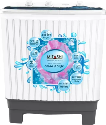Mitashi MiSAWM70v25 7Kg Semi Automatic Top Load Washing Machine
