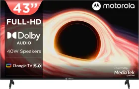 Motorola 43FHDGQMVSMQ 43 inch Full HD Smart QLED TV