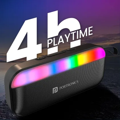 Portronics Plugs 3 15W Bluetooth Speaker