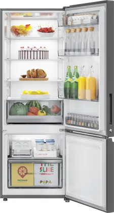 Haier HEB-333DS-P 325 L 3 Star Double Door Refrigerator