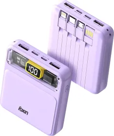 Foxin All-In-One 10000 mAh Power Bank