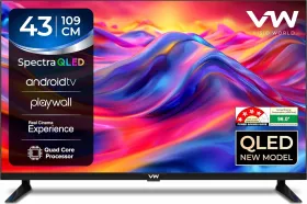 VW Spectra Series 43 inch Full HD Smart QLED TV (VW43AQ3)