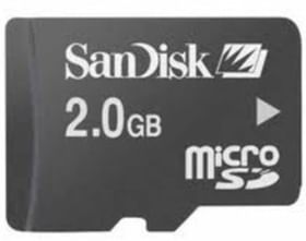 SanDisk Memory Card MicroSD 2GB (Class 4)